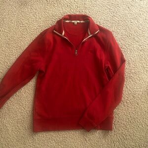 Gently used authentic Burberry quarter zip up! Men’s size large